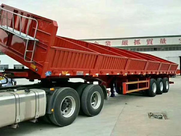 側翻自卸半掛車